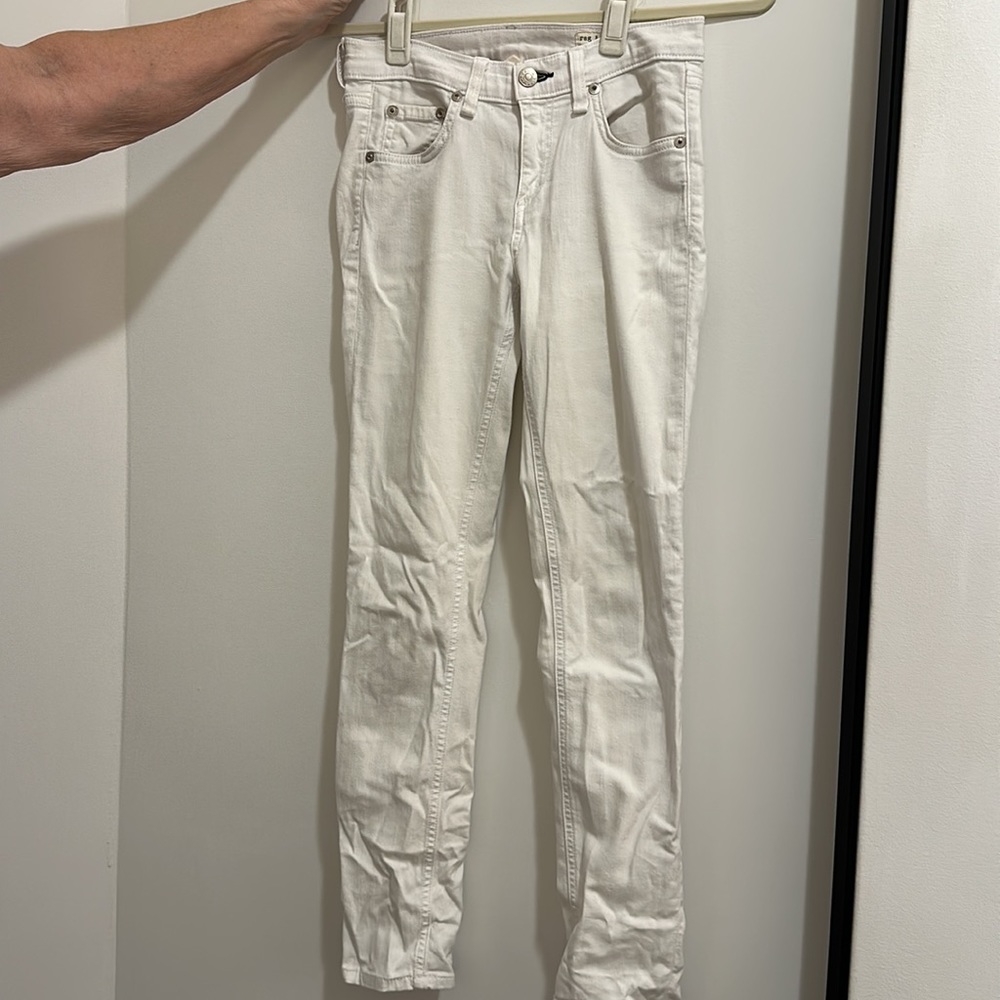 rag & bone white jeans